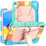 New C Style shockproof iPad 7th 8th 9th 10.2 case in rainbow pink