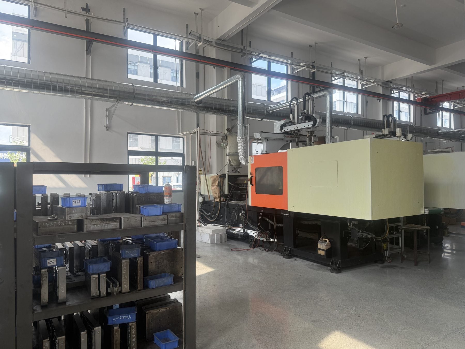 Factory packaging area